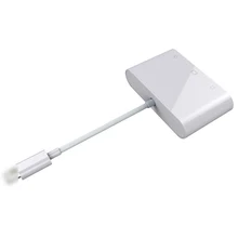 SD кард-ридер, адаптер освещения цифровой камеры для iPhone Xs XR/X/8 Plus/8/7 6/5/iPad Mini/Air, SD/TF/CF 3 в 1 карта R