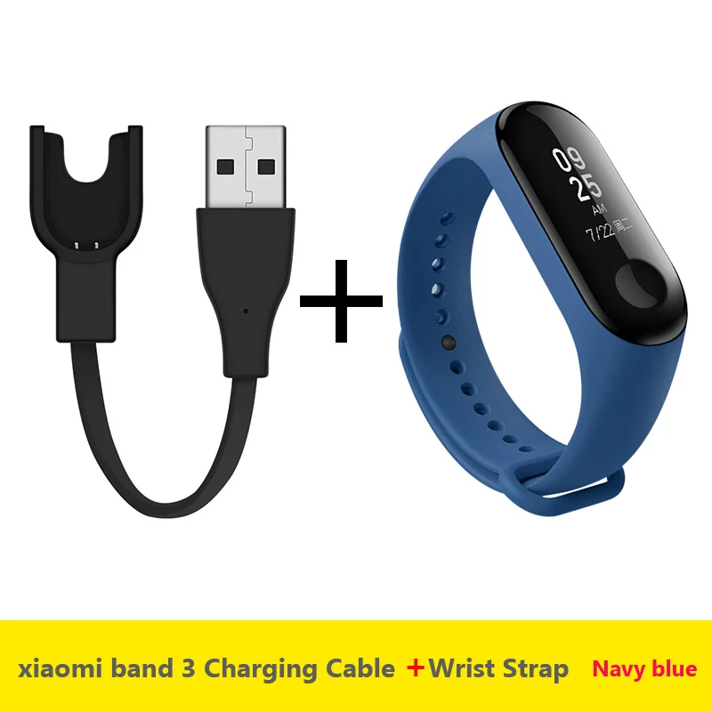 USB кабель для зарядки Xiaomi Band 3 xiaomi band ремешок спортивный силикон Mi Зарядка линия