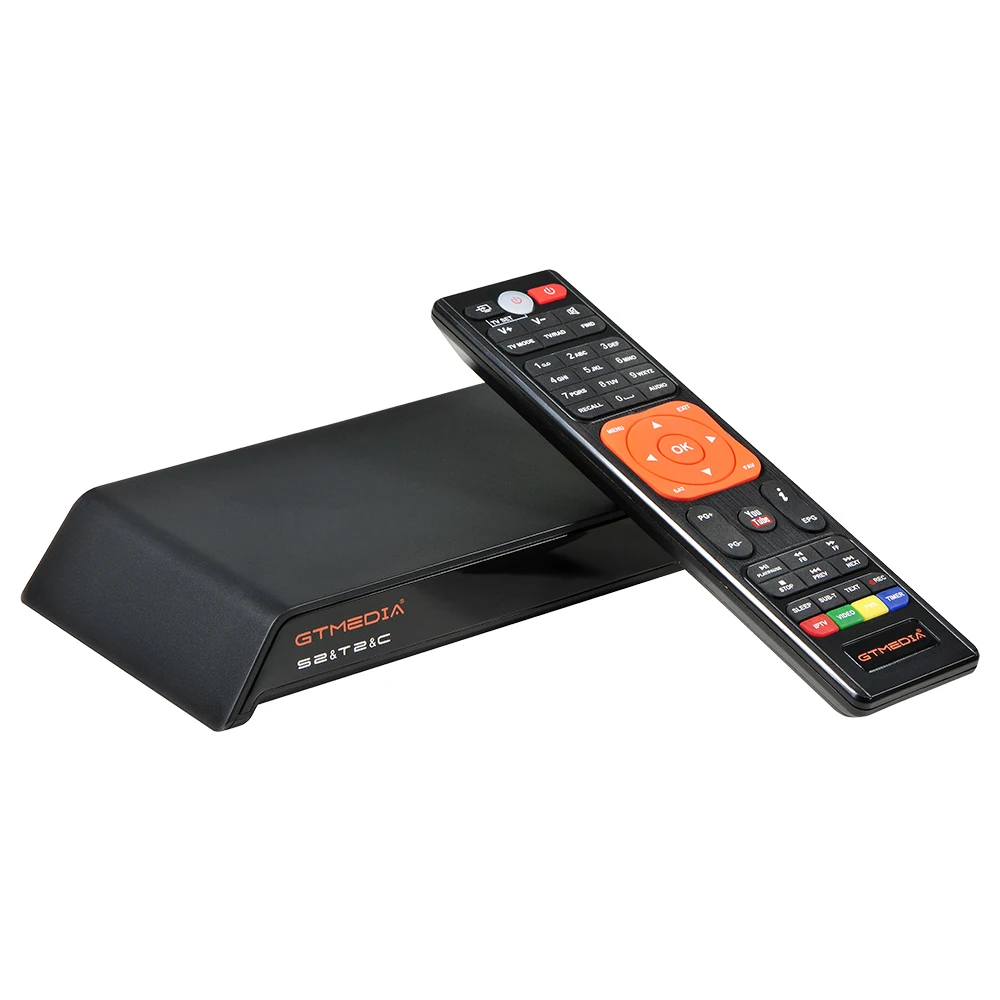 GTMedia V8 Pro2 DVB T2/S2/Cable/S2X спутниковый приемник H.265 Встроенный 2 4G WIFI Android TV