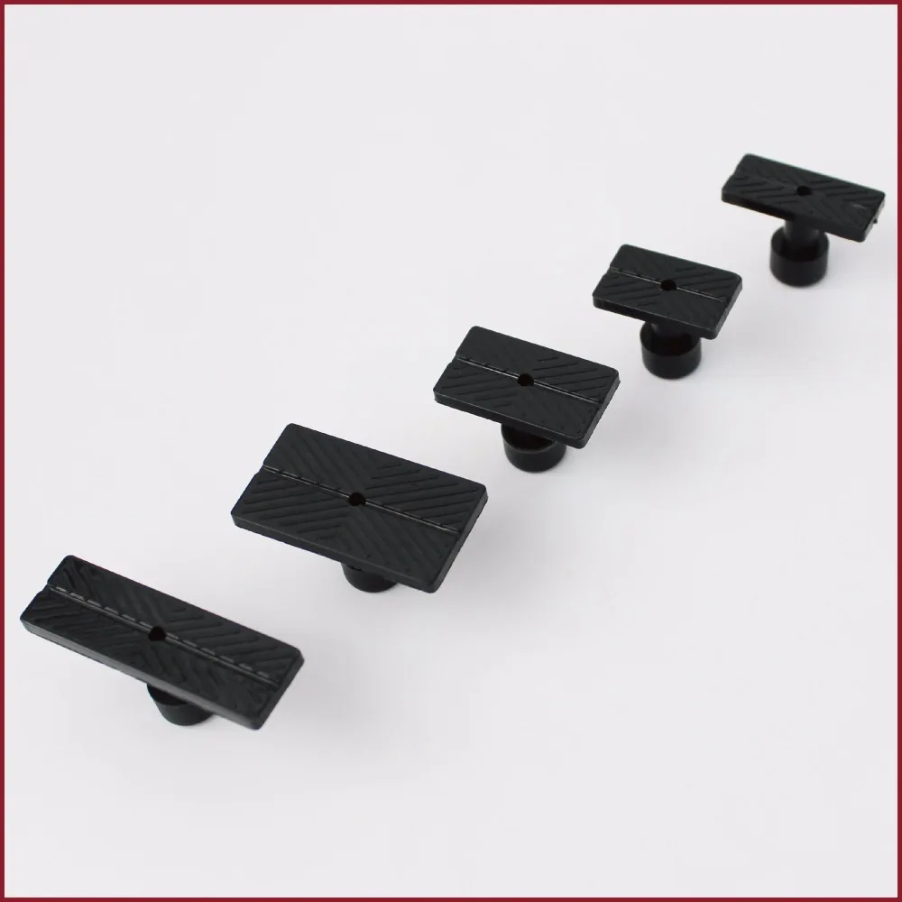 

black linear glue pull tabs pdr tools glue tabs kit glue pulling systems tabs auto body dent repair puller remover slotted pad
