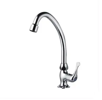 

All-copper kitchen single cold fast open vertical basin faucet sink basin sink copper sink faucet LU4137