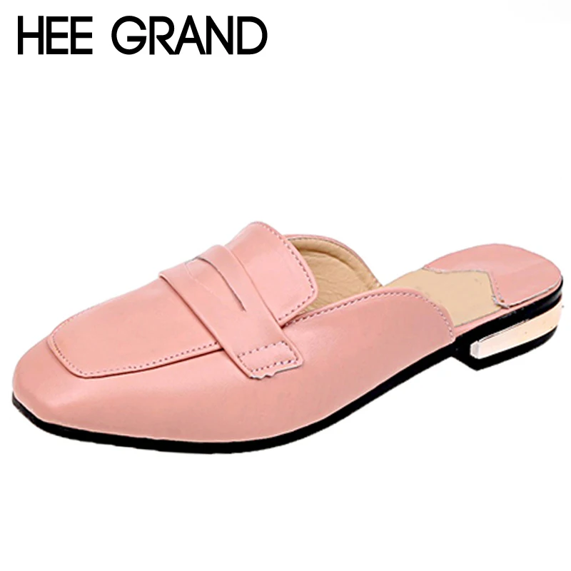 

HEE GRAND Sling Back Creepers Summer Beach Shoes Casual Platform Shoes Woman Pumps Slip On Office Career Women Shoes XWZ5097