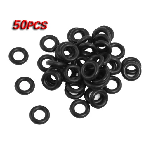 

IMC Hot 50 Pcs Flexible Nitrile Rubber O Rings Washers Grommets 4mm x 9mm x 2.5mm