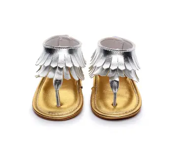 

Newborn Baby Girl Tassel Shoes Summer Shoes Anti-slip Flip Flop Prewalker First Walkers Soft Sole Baby Girls 0-12M