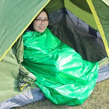 130*210 см уличное утолщенное аварийное одеяло s многоразовое водонепроницаемое термальное туристическое спасательное защитное покрывало