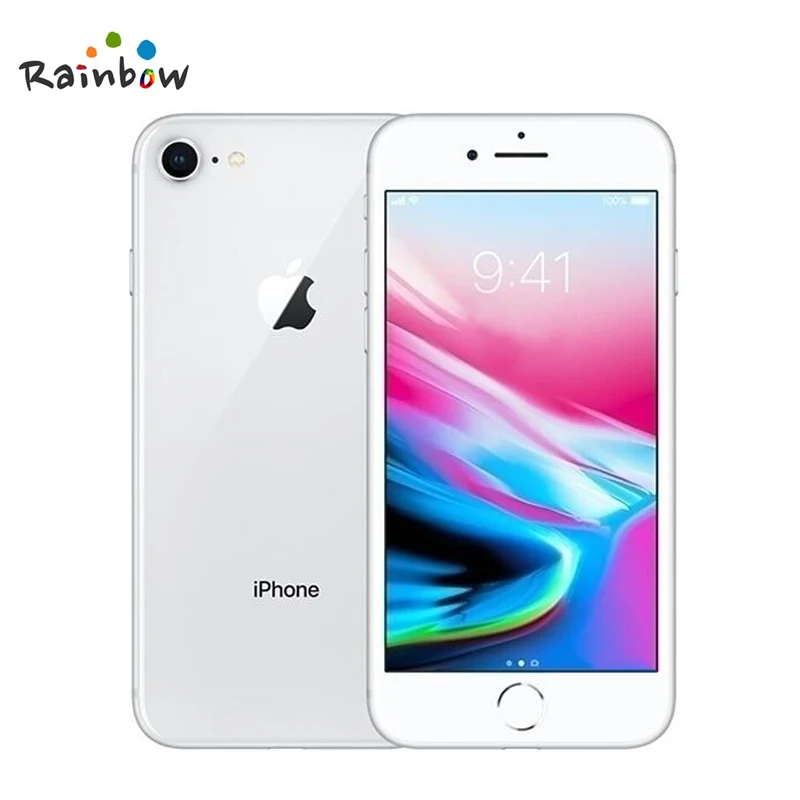 Original Apple iPhone 8 4.7 inch Hexa Core 2GB RAM 64GB ROM 12MP & 7MP Camera 1821mAh iOS LTE Fingerprint Touch ID Mobile Phone 3