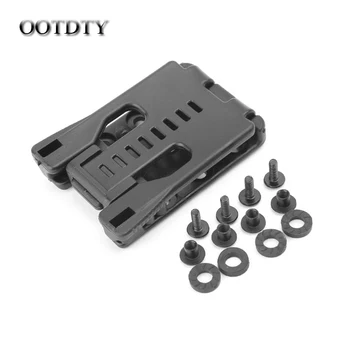 

OOTDTY Tek Lok Outdoor Camp Travel Belt Loops Belt Clip For Knife Kydex Sheath/Holster Knife accessories dorp shipping
