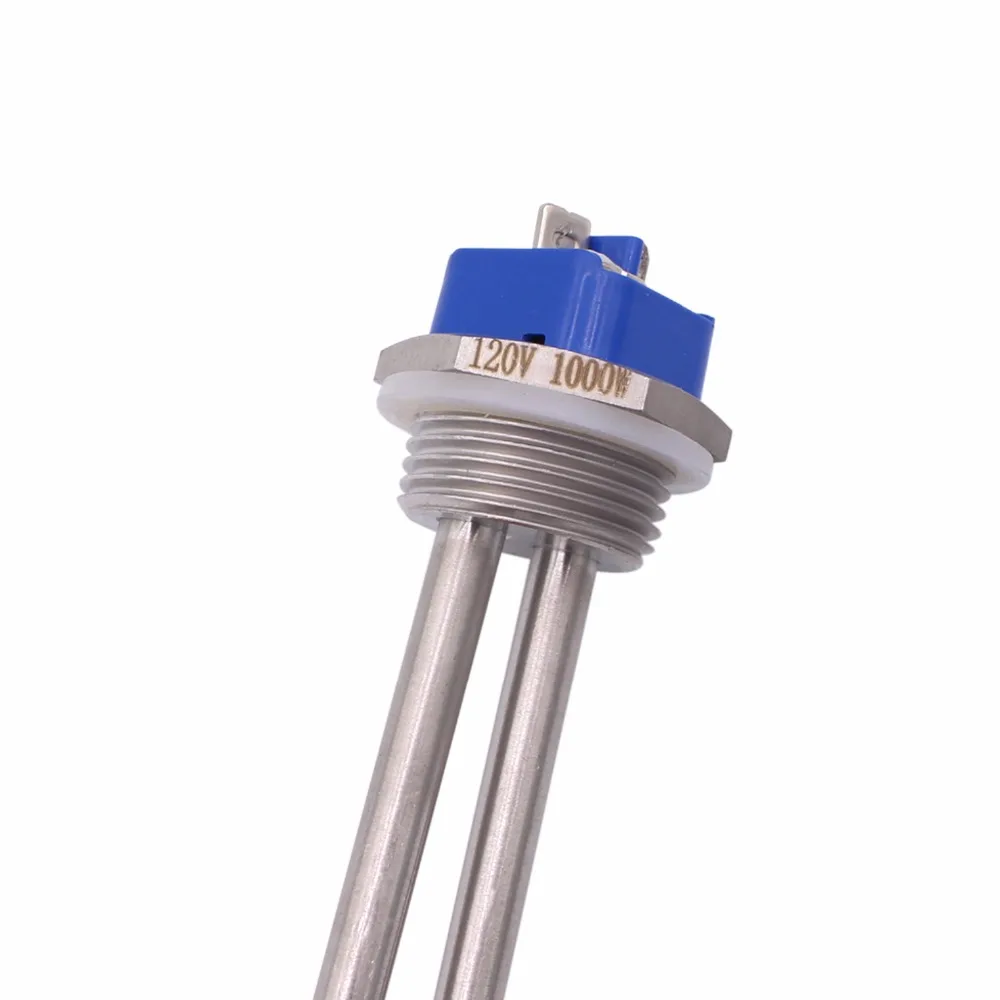 DERNORD Boiler Heating Element 1 NPT Thread Water Heater Tube Immersion  Electric Heater 120v 1KW 1440W 1.5KW 2KW - AliExpress