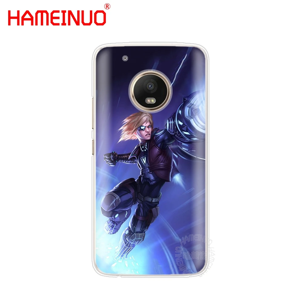 Чехол для телефона HAMEINUO League of Legends Teemo Ezreal Motorola Moto X4 E4 C G6 G5 G5S G4 Z2 Z3 PLAY PLUS|Бамперы| |