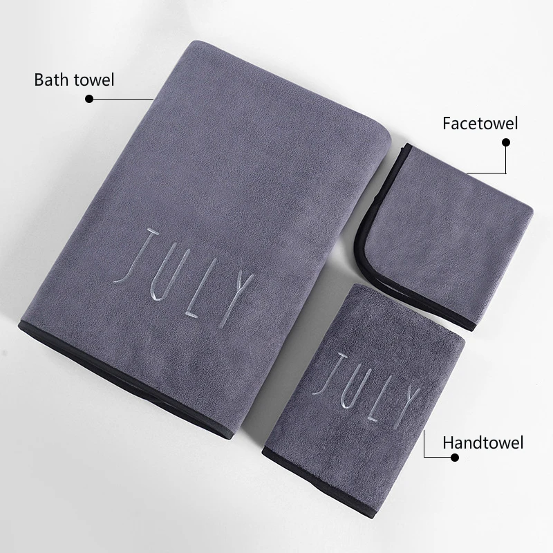

Pa.an 3pc Sport Towel Set Microfiber Month Calendar Quick Dry Super Absorbent Antimicrobial Sport Gym Travel Camp Yoga Fitness