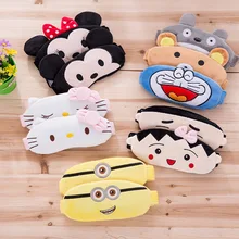 Beauty Ice Sleep Blindfold Shade Cute Cartoon Travel Rest&Home EyeShade For Men And Women Professional Ice Breathable Eyeshade