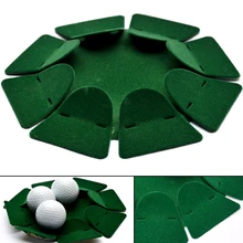 Practice Flocking Covered Green Golfing Accessories Office Hole Sturdy Home Training Aids Outdoor Indoor Putting Cup Tools