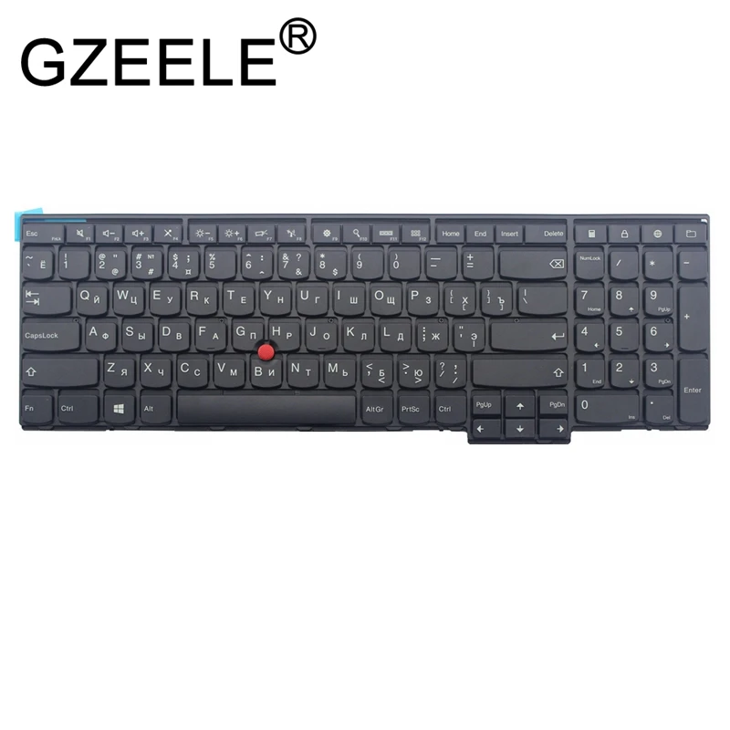  GZEELE Russian keyboard for Lenovo ThinkPad W540 W541 W550s T540 T540p T550 L540 Edge E531 E540 0C4