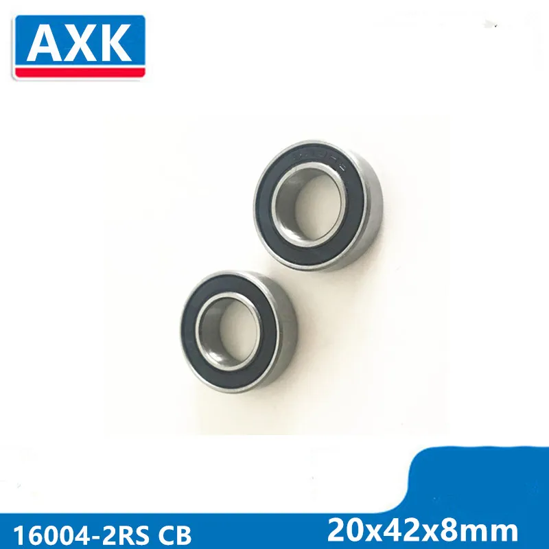 Axk 16004-2rs 16004 Hybrid Ceramic Deep Groove Ball Bearing 20x42x8mm Cb Abec-3 |