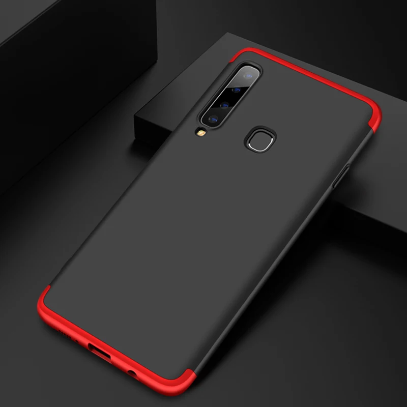 3 In 1 Case for Samsung Galaxy a6 plus 2018 Case 360 for Samsung J7 Max Duo J4 J6 A6 Plus J2 Pro 2018 A9 Star Lite Cover-5