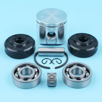 

38mm Piston Rings Crank Needle Bearing Kit For Husqvarna 36 136 137 136LE Chainsaw #530069944