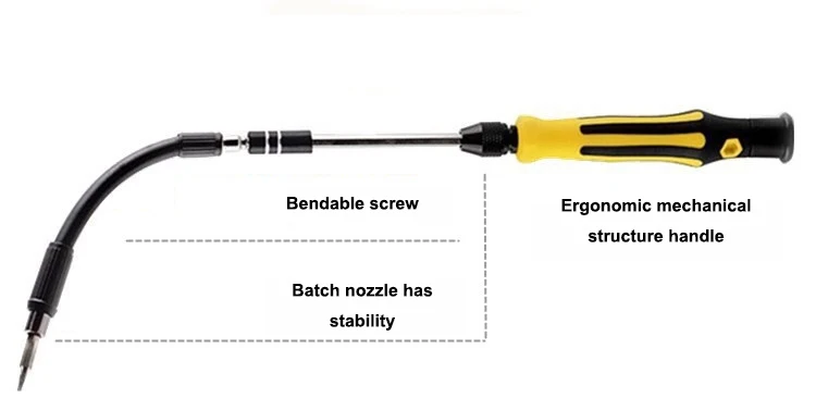 Precision 45 в 1 Electron Torx мини Магнитная отвёртки набор инструментов ручные инструменты комплект Открытие Ремонт Телефон инструменты