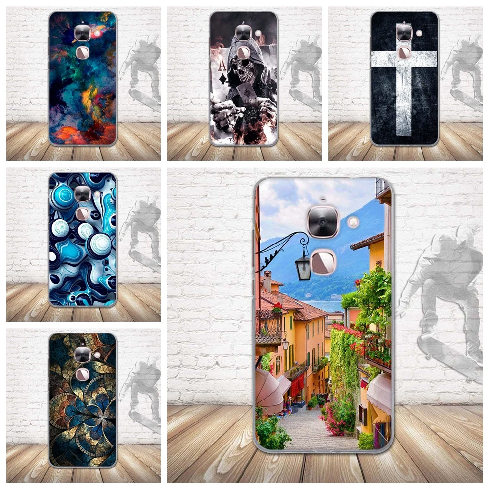 

for Letv Le 2 Max X820 Cases Luxury 3D Relief Paiting Silicon Back Cover Case for Letv LeEco Le Max 2 X820 Phone Case Cover Bags