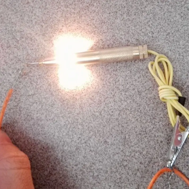 1pc Electrical Voltage Tester Pen Automotive Car Light Lamp Test Tool 6V/12V/24V Mayitr