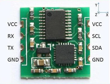 

Serial Port 6-axis Accelerometer Gyroscope MPU6050 Module Angle Output