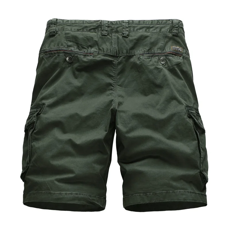 Cotton Mens Cargo Shorts Fashion Male Outdoor Shorts Multi-Pocket Casual Camo Outdoors Tolling Homme Short Pants