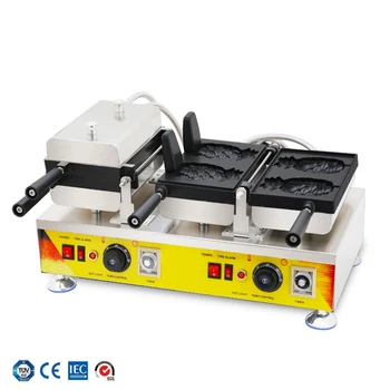 

electric fruit pineapple shaped waffle bowl maker Muffin ananas baker Iron Waffle maker Machine electric snack equipment