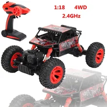 HB P1803 2,4 ГГц 1:18 Масштаб RC Рок Гусеничный 4WD Внедорожный гоночный грузовик автомобиль игрушка