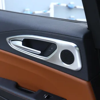 

New! For Alfa Romeo Giulia 2017-2020 Car-styling ABS Chrome Interior Door Handle Frame Cover Trim Accessories 4pcs