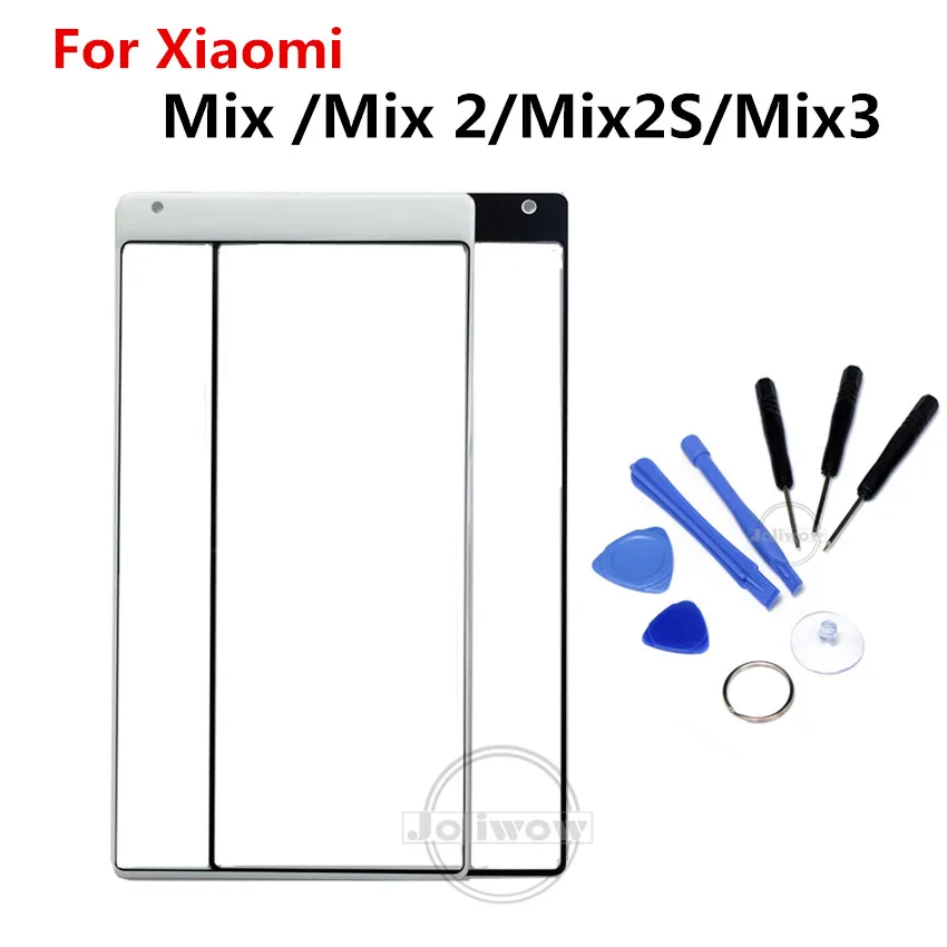 

For XiaoMi Mi Mix Mix 2 3 Mix 2S Touch Screen Front Outer Screen touch Panel Glass Parts Repair Replacement for xiaomi mix 2 2s