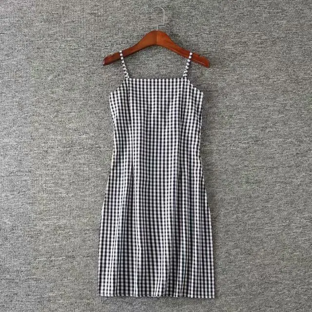 

Hot sale DL32 - Q07 euramerican style strap dress