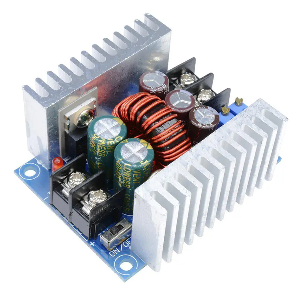

DC-DC High Power Low Ripple Step-down Module 6-40V To 1.2-35V 20A Adjustable CC CV Buck Converter Power Supply