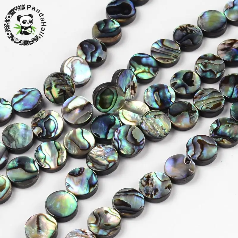 1-5strands Flat Round Shell Bead Spacer for Jewelry Making DIY Necklace Bracelet 10x3mm 8x3mm | Украшения и аксессуары