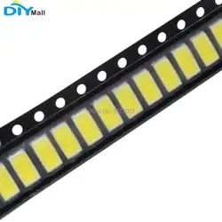 100 шт./лот DIYmall 5730 5630 Светодиодные диоды SMD 0.5W-150Ma 6500 k белый свет теплый белый свет