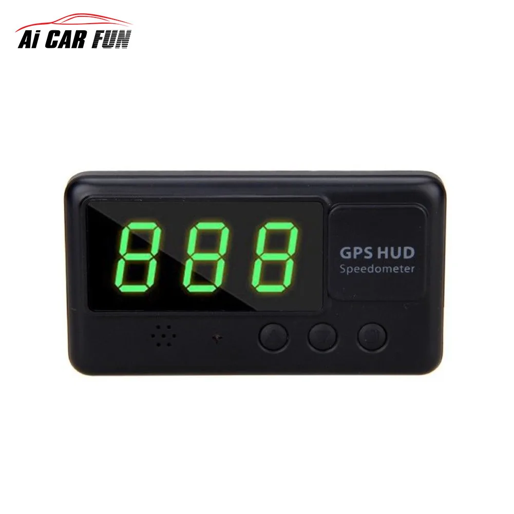 

2017 New Car HUD GPS Satellite Speedometer KM/h & MPH Overspeed Warning Windshield Project Alarm System Head Up Display