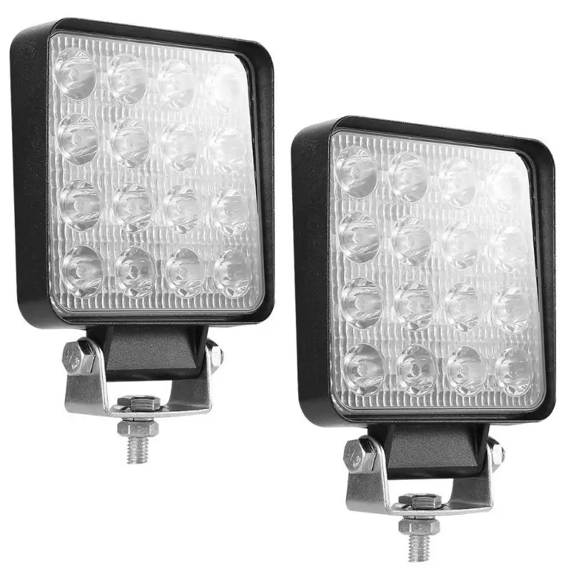 

VODOOL 160W 6000K 16000LM Square LED Spot Work Light Bar IP67 Waterproof Driving Fog Lamp For Offroad Car Boat Truck 4WD ATV SUV