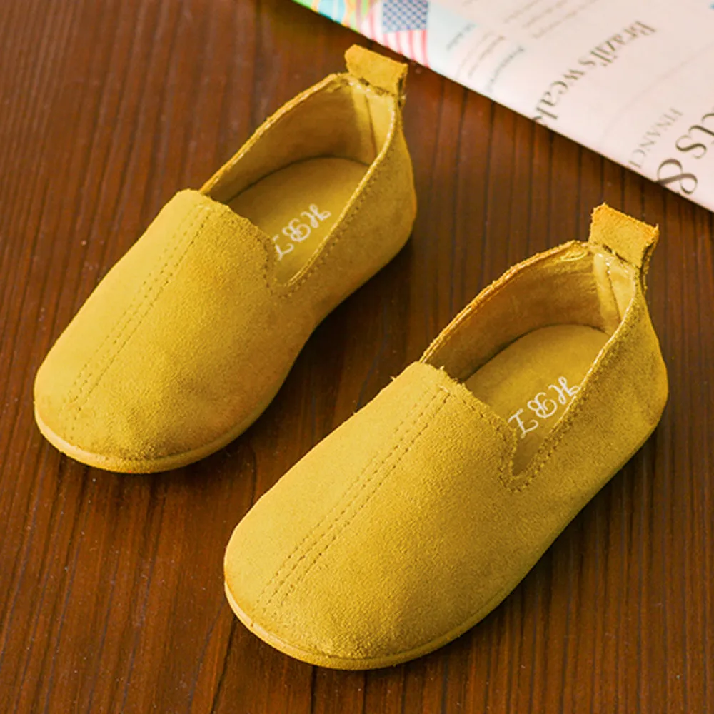 Г., Всесезонная модная однотонная обувь для малышей последняя детская кожаная обувь для девочек цветные повседневные тонкие туфли D30Z