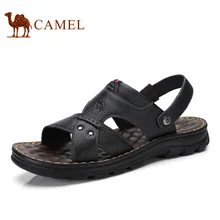 Camel 2017 Summer New Men’s Casual Sandals Leather Toe Beach Daily Sandals Male A722287962