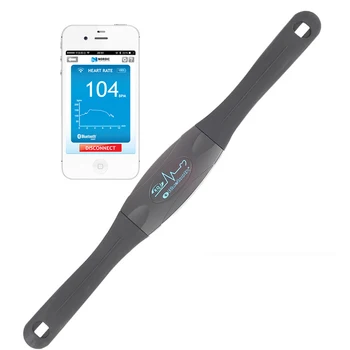 

Cycling New Bluetooth 4.0+ANT+Heart Rate Monitoring Dual Band Waterproof Chest Strap Fit Fitness Speedometer for GPS Computer