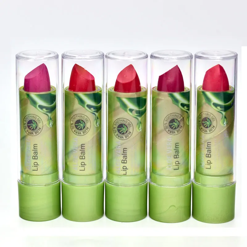 KISSBEAUTY специальная цена 8 цветов бальзам для губ с алоэ вера увлажняющее средство