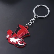 LLavero de Juego Japonés Persona 5 P5 con Logo de tu corazón, llavero de sombrero rojo para mujer y hombre, gargantilla de coche, regalo de recuerdo