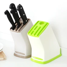 New Kitchen Creative Articles Storage Stainless Steel Cutter Rack Storage Rack Knife Holder Knife Holder 3 Color WLLTR