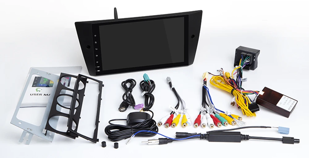 Sale IPS HD 9" Android 8.1 Radio Multimedia Car Stereo Player GPS DAB No DVD for BMW E90 Sedan 2005-2011 2012 E91 E92 E93 Head unit 23