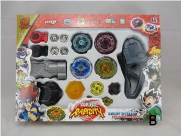 3 Style Spinning Tops Beyblade Metal Fusion 4D Launcher Grip Set Fight Beyblade Classic TOY KIDS