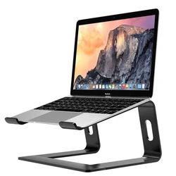 LARICAR — Support en aluminium pour MacBook et ordinateur portable, pour bureau pour ordinateur et ordinateur portable 