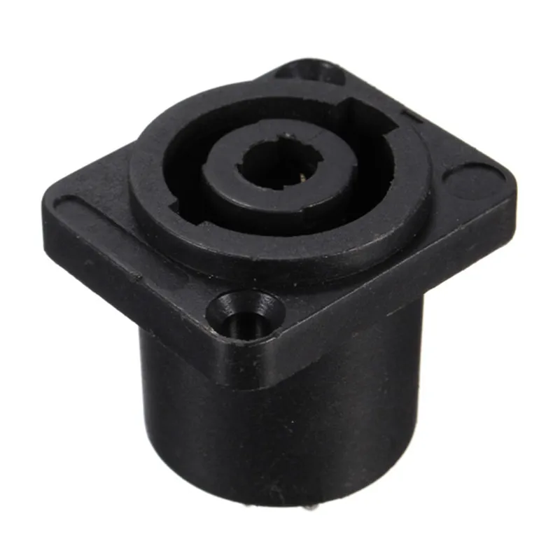 

2Pcs 30x25mm Speakon 4 Pole Female Jack Compatible Audio Cable Connector Socket Panel