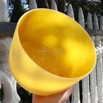 

Chakras Set 10'' and 12'' Color bohemia frosted buddhist crystal singing bowl for sound healing music therapy chakras balancing
