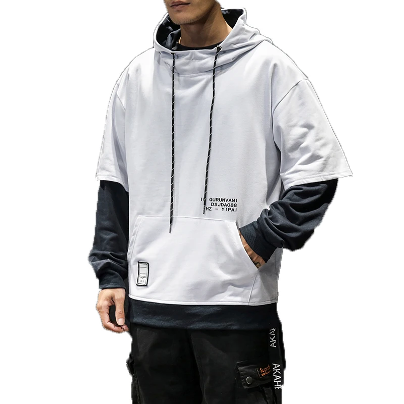 Mens Hoodie Sweatshirts Long Sleeve Zipper Pullover Tops,Gray,M
