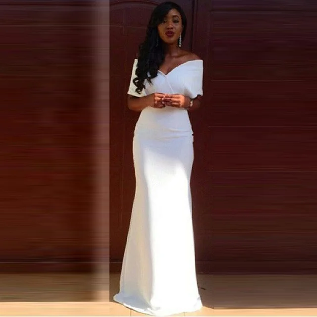 White Evening Dresses