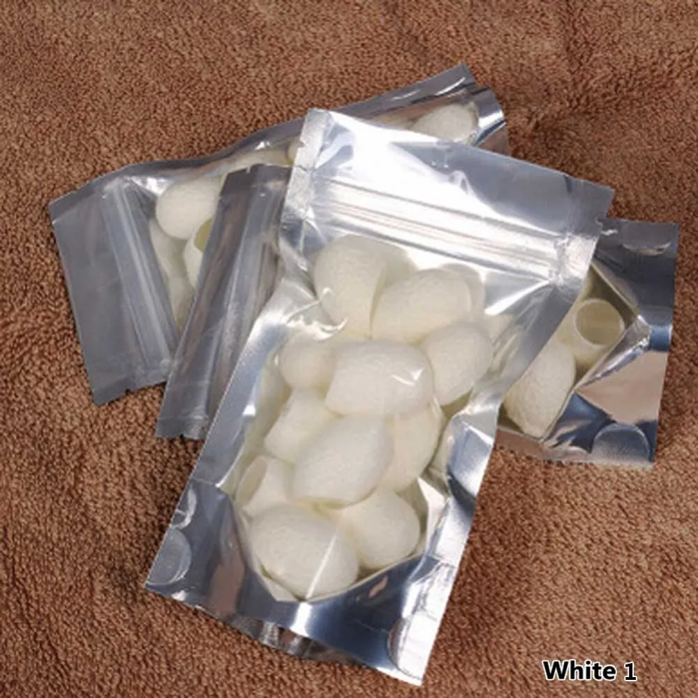 12/30/50/100PCS Per set Organic Natural Silk Cocoons Silkworm Balls Facial Skin Care Scrub Purifying Acne Anti Aging Whitening