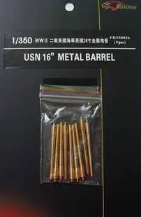 

Assembly model Yingxiang 1/350 World War II 16 inch metal in the United States Ship transformation parts Etch sheet Toy